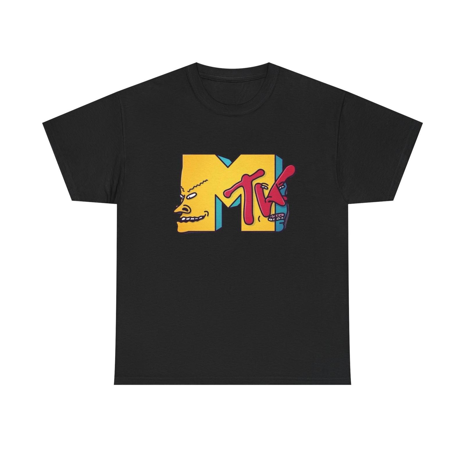 

Beavis and Butthead Vintage MTV Graphic T Shirt Woman Man Retro Music Streetwear Shortsleev Male Oneck Camisetas Hipster 4XL