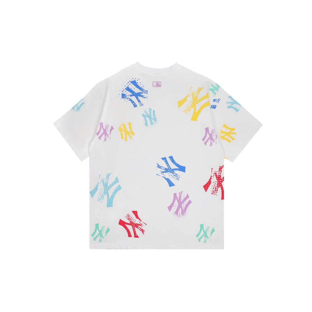 New MLB T Shirts Unisex White 31TSMY131-50W