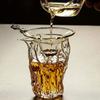 Japanese Style Tea Glass Cup Heat-resistant Creative Hammer Pattern Transparent Fair Cup Tea Pitcher Kung Fu Tea Set Teacup New