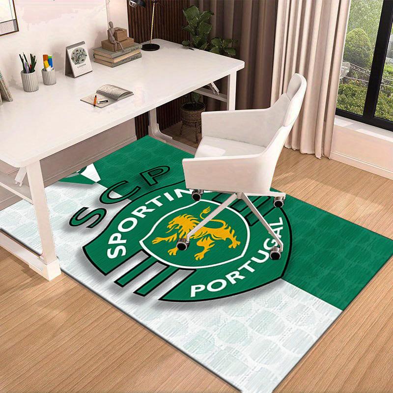 Sporting Cp Crest Emblem Area Rug Office rug, Chair Rug, Decor Carpet Livingroom bedroom Mat, Large Size Fan gifts Christmas gifts