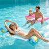 Float, Inflatable Ring, Water Hammock, Swim Ring Bed, Instagrammable, Set of 2, Adult Size 11565cm, with Backrest, Comfortable Water Bed,