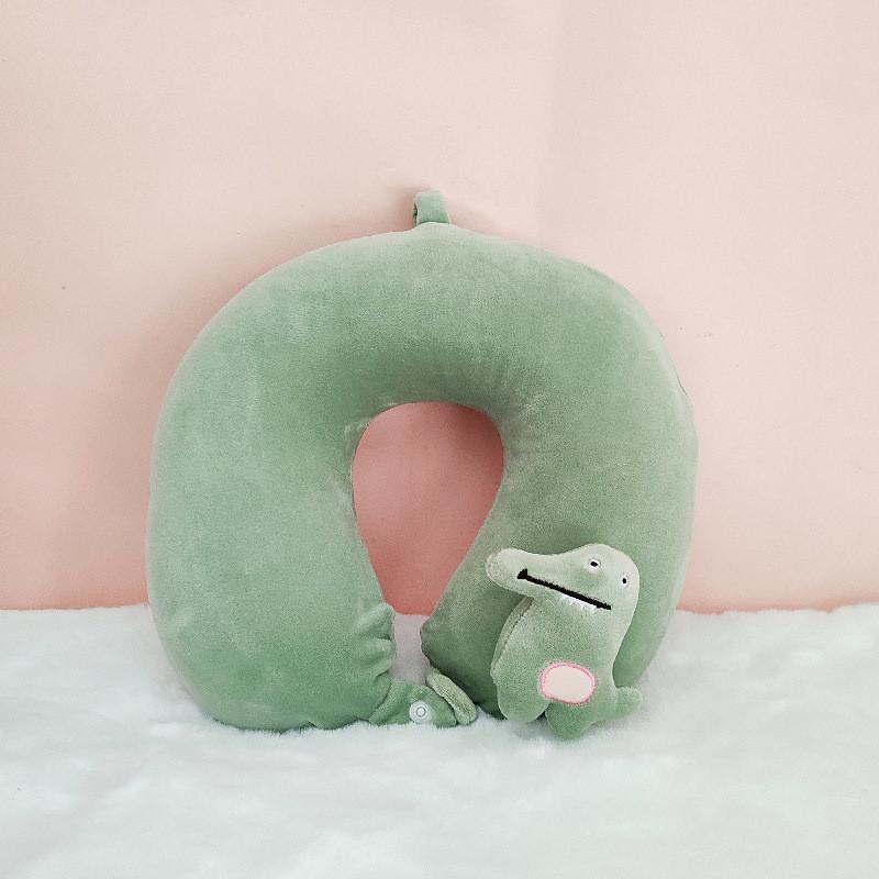 Lotso Cartoon U Shaped Neck Pillow Memory Foam Office Travel Support For Adults