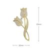 Temperament Flower Brooch Design Niche High-End Exquisite Pin Temperament Suit Corsage