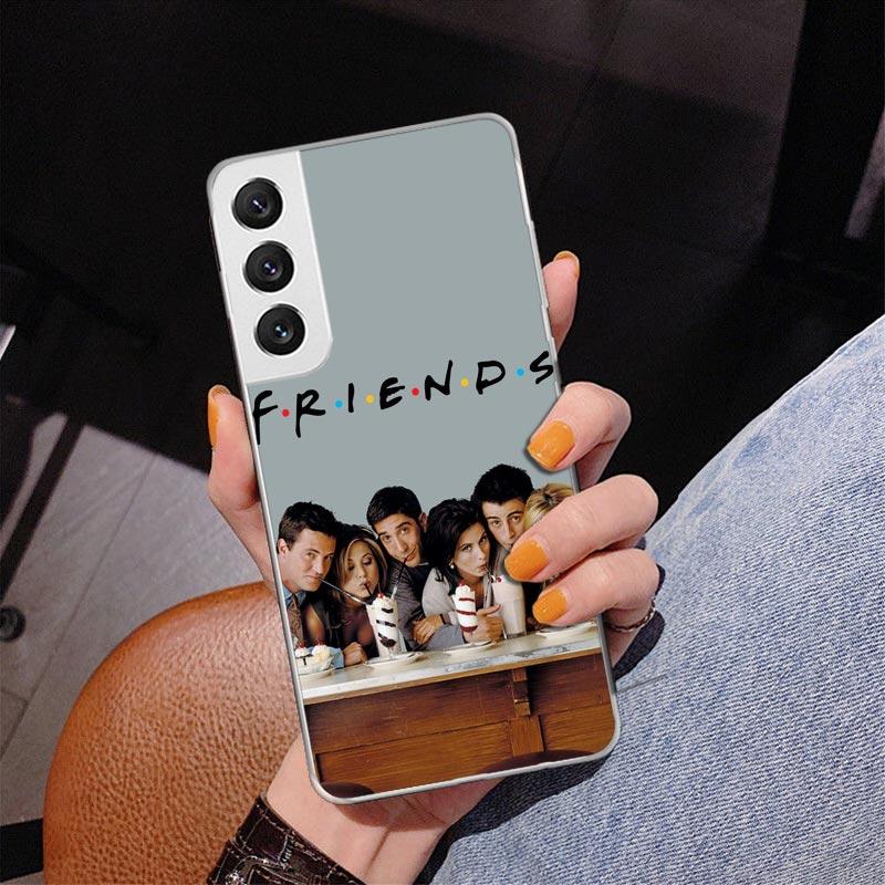 Friends Tv Show Funny Family Phone Case For Samsung Galaxy S24 S25 Edge S26 Ultra S23 S22 S21 Plus S20 FE + Personalized Print C