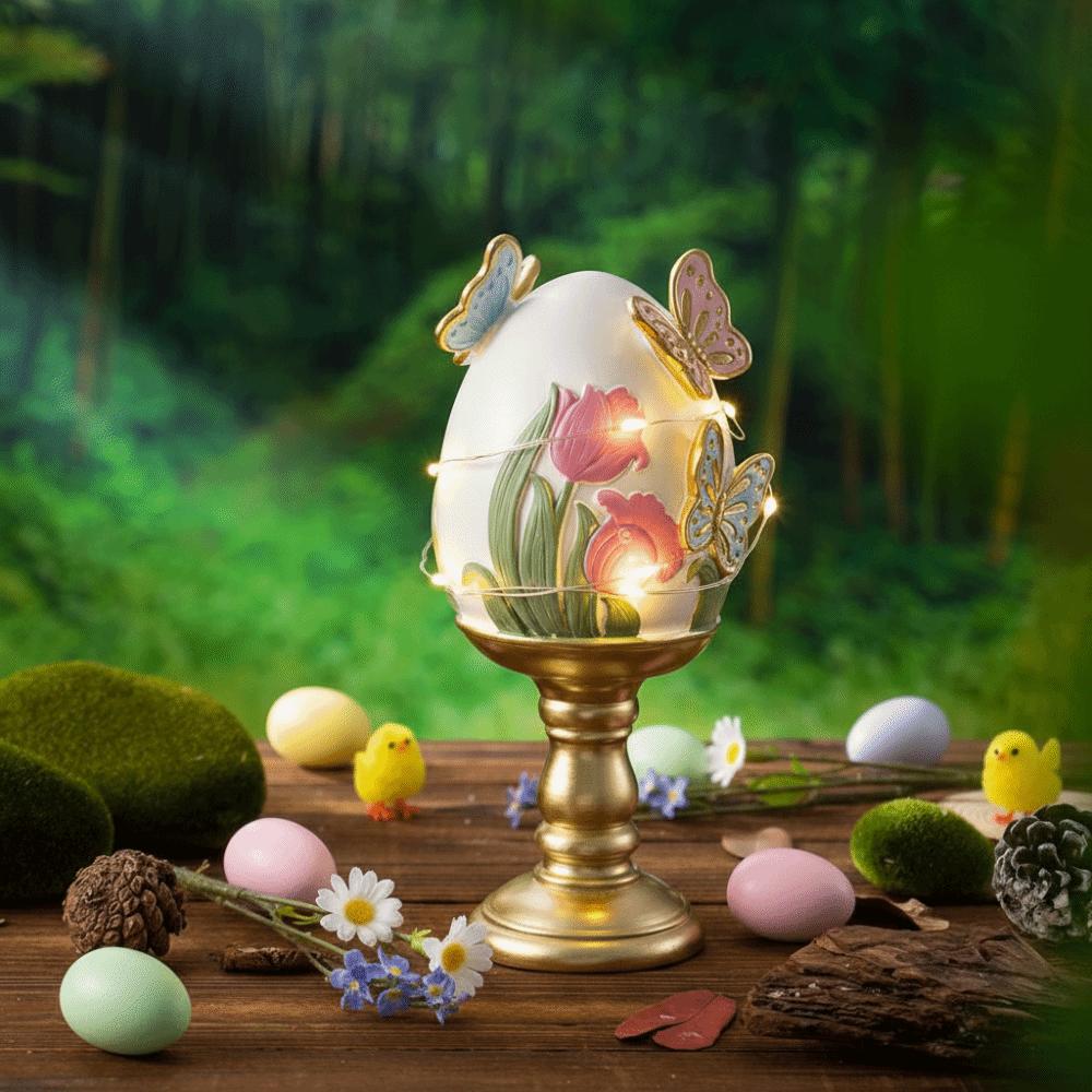 Easter Decor Easter Egg Decoration Butterfly Pattern Easter Decorative Egg  Easter Party