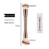 Dual-Ended Foundation and Concealer Brush - Multi-use Blush, Contour, and Nose Shadow Makeup Tool