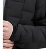 UNIQLO Solid Color Warm Hooded Zipper Cotton Jacket Unisex jackets Deep-Space-Black 464021-09