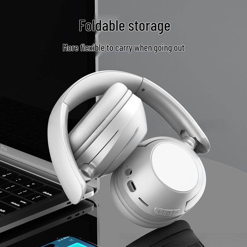 Foldable Wireless Bluetooth Headphones with Long Battery Life and Deep Bass