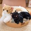 Simulation Cat Doll Party Models Kitten Plush Toys Home Furnishings Simulation Cat