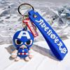 Cute Marvel Avengers Keychain Plastic Figurine Keyring Perfect Gift Idea