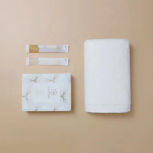 Premium Honey Towel Gift A (160g Coma 40 count 1 + Honey Stick 10 packs) Gift Set Group Gift Commemorative Gift
