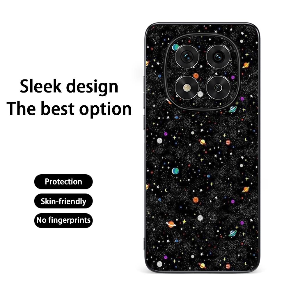 Starry sky fashion pattern design Phone Case For Redmi Note 14 13 12 11 Pro Plus S 5G 14C A3 Soft Black Phone Cover Redmi Note12Pro 4G