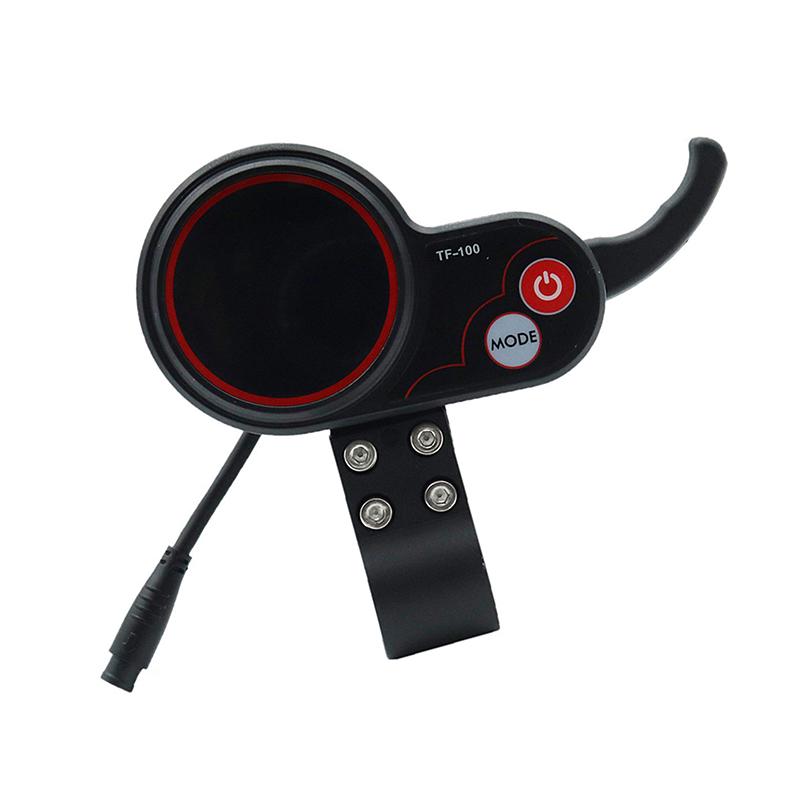 5/6-pins Tf100 Tätning Instrumentpanel Gasreglage För M4 Elscooter Panel Kommunikationsinstrument Display Accelerator Delar