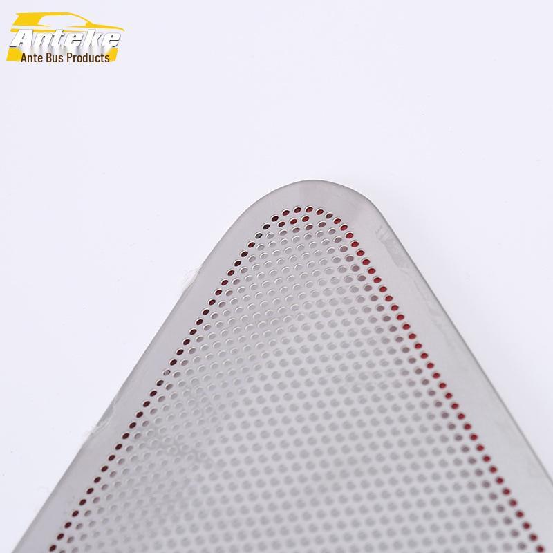 A6L Four-Door Stainless Steel Speaker Cover Decorative Panel Sticker