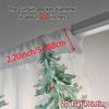 2 Stück, Vorhänge Weihnachtsbäume Schnee Geschenk Beliebter Druck Vorhänge Vielseitige Stoffvorhänge Alle Jahreszeiten Perfekt für Wohnzimmer,