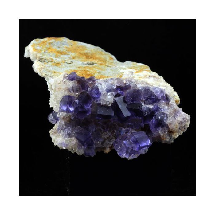 Pierres et Minéraux. Fluorite + Quartz. 203.0 ct. La Cabaña, Berbes, Asturias, Espagne.