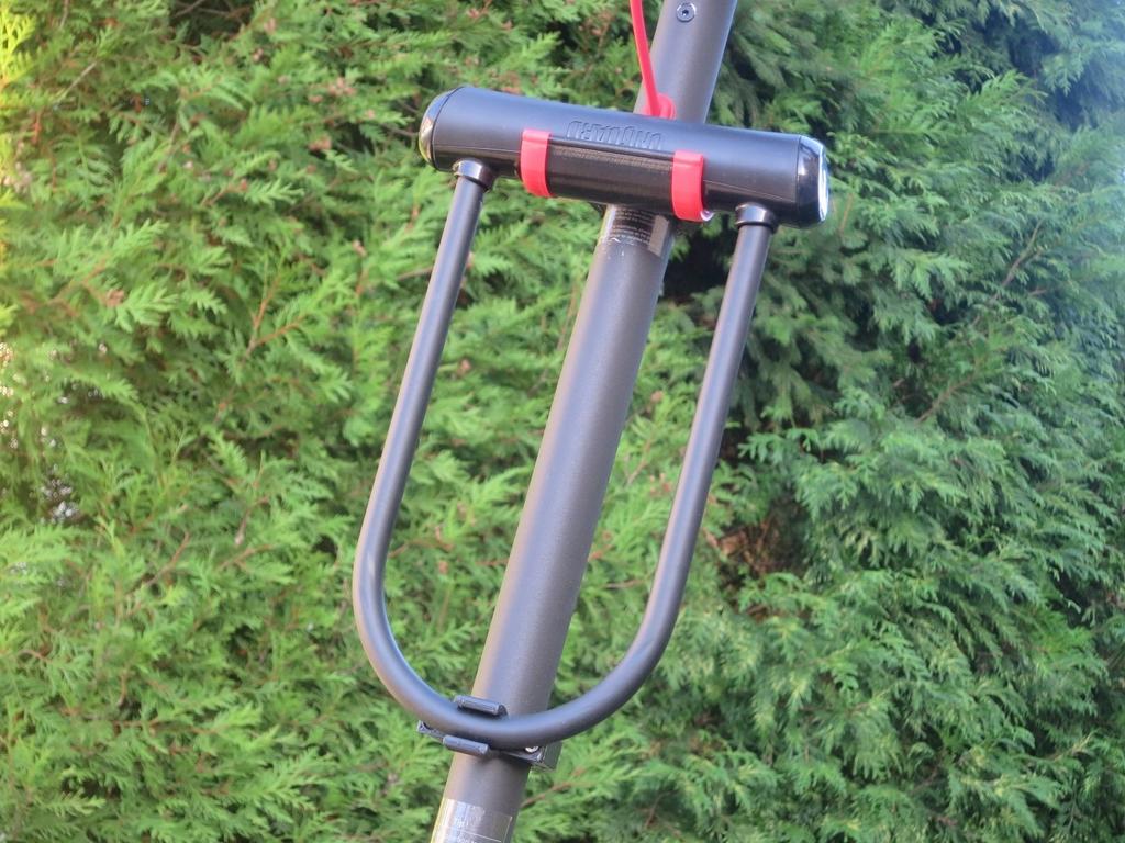 U-LOCK LOCK for Kugoo KuKirin S1 / S1 Pro ORANGE Scooters
