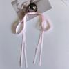 Korean Style Cute Ribbon Bow Elastic Hair Band for Girls Women Hair Rope Ties Headband Ponytail Holder Scrunchies Hair Accessory