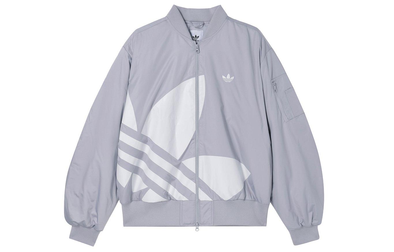 Adidas Originals FW24 Jackets Coats Unisex Glory Gray JX7066 S