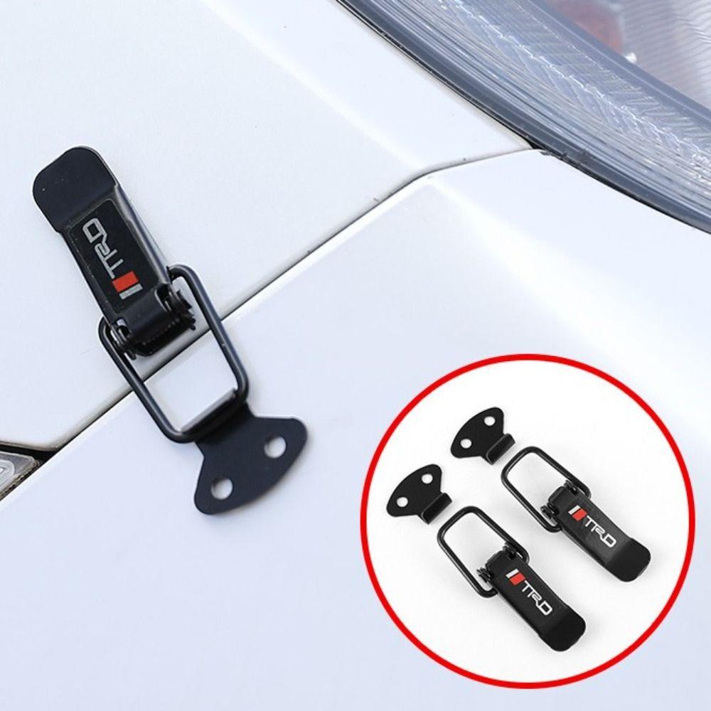 2 Pcs Latch Pins Car Bumper Pull Hooks Multi-color Universal Car Connecting Locks Metal Bumper Quick Release Hook Car