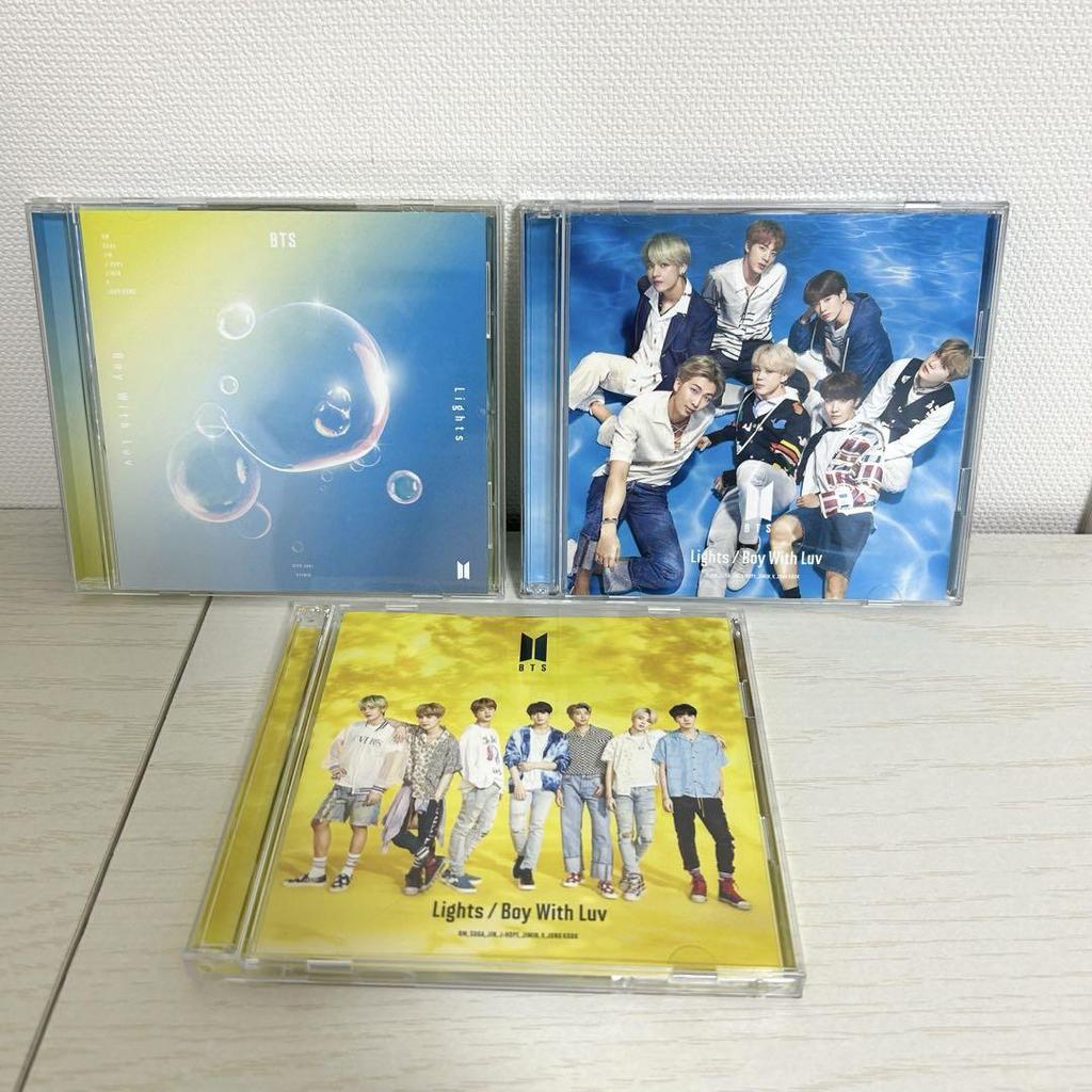 [USED] BTS Bangtan Lights / Boy With Luv CD &DVD
