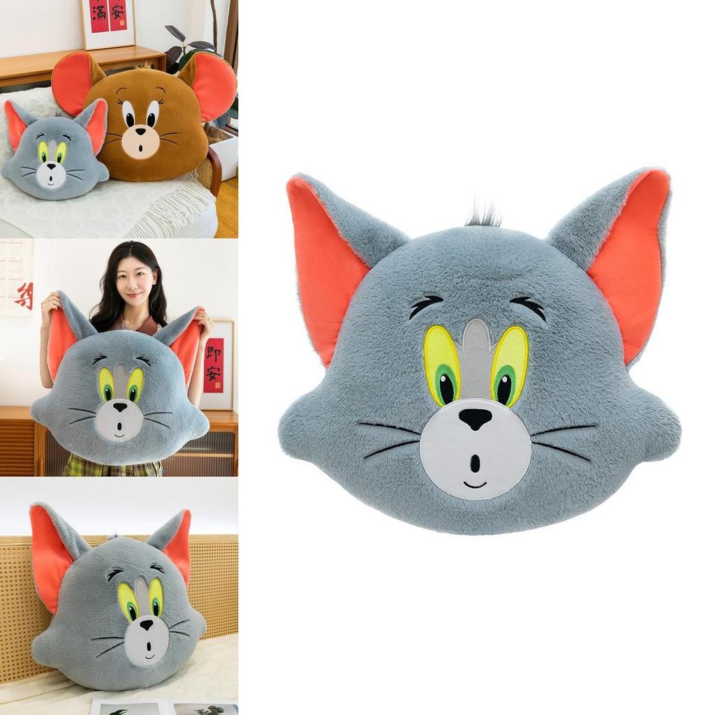 Cojín de Peluche de Dibujos Animados de Tom y Jerry para el Hogar, la Oficina y la Siesta