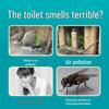 Rural Toilet Deodorizer: Odor Remover & Air Purifier for Urine and Sewage In Public and Farm Bathrooms