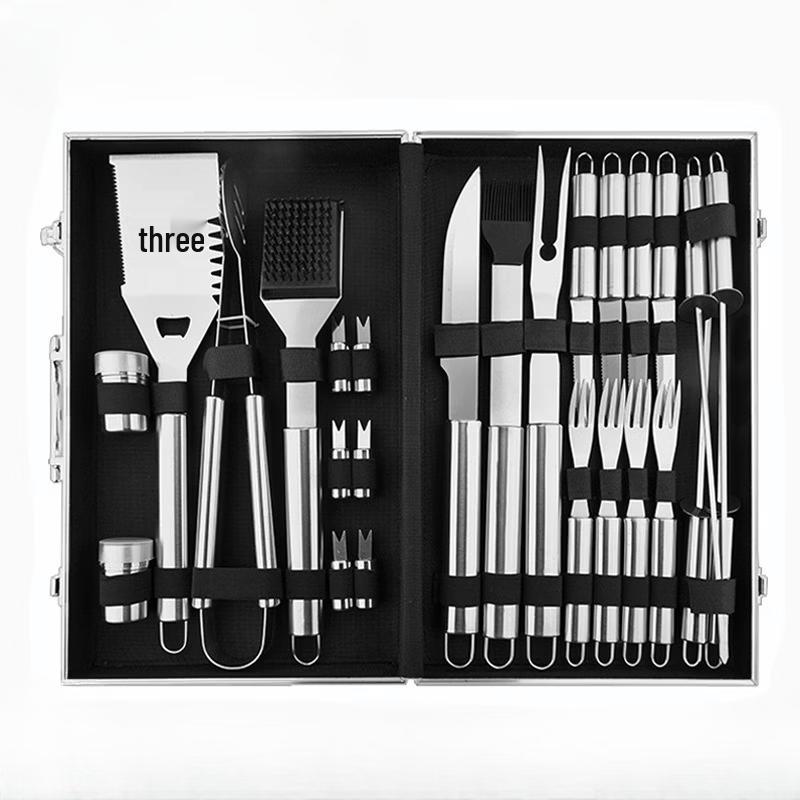 

ZISIZ Stainless Steel BBQ Tool Set