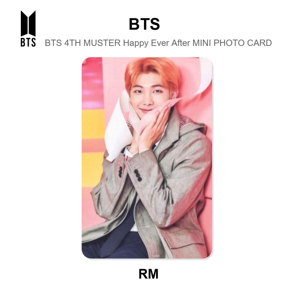 BTS BTS 4TH MUSTER Happy Ever After MINI PHOTO CARD Official Photocard