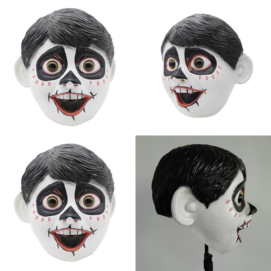 Movie Coco Miguel Hector Rivera Cosplay Mask With Soft And Comfortable Latex Material