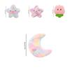 Cute Plush Moon And Star Sleeping Pillow For Girls