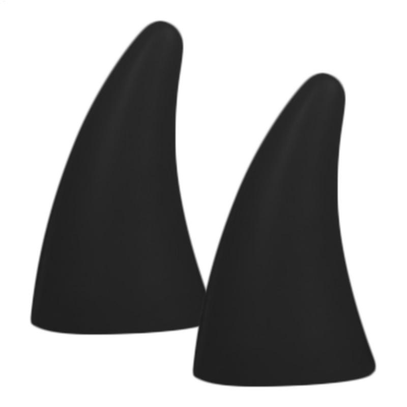 Devil Horn Car Roof Decoration 3D Stereo Bumper Hood Stickers Car Helmet Sticker Decal Waterproof Styling Bull Horn Search Tool