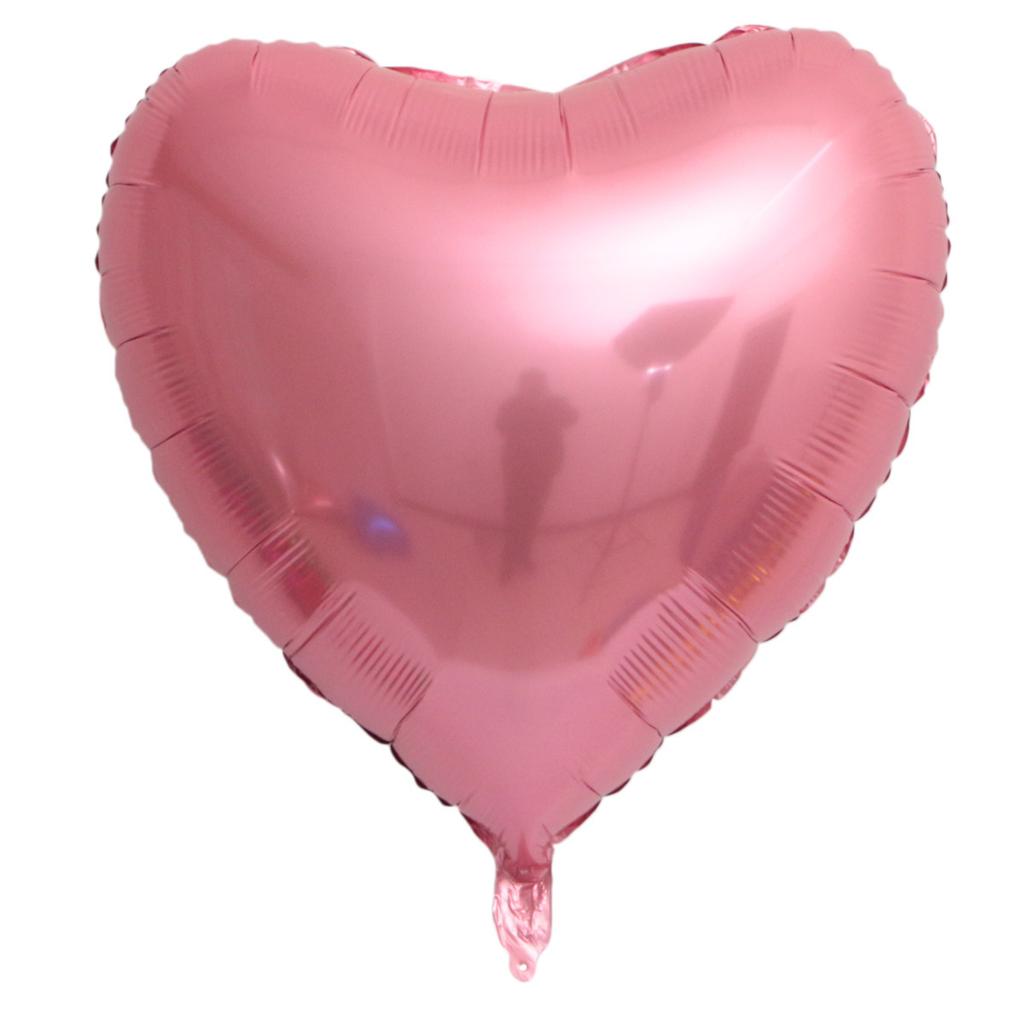 10 pièces 32 pouces Super Grands Ballons Amour Saint-Valentin Cœur Rouge en Forme de Ballon en Film d'Aluminium Accessoires de Photographie Mariage Fête Décor