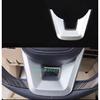 Silver Steering Wheel Decor Cover Trim For Toyota Land Cruiser LC300 2022 2023