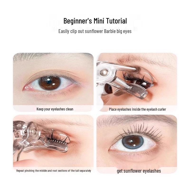 Eyelash Curler Beginner Women's 2024 Full & Partial Curling Tool