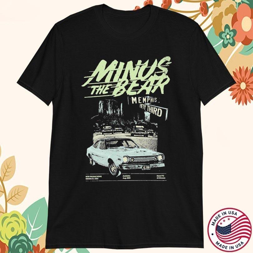 New Minus The Bear Band Memphis & 53rd Cotton Black T Shirt S-5XL SE728 Unisex T-Shirt XL