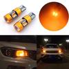 1 Pair LED Signal Light Bulbs 3030 12V DC 2PCS Orange Amber Auto 175 Position 2821 Parking City W5WB T10 194NA Accessories Bulbs 7