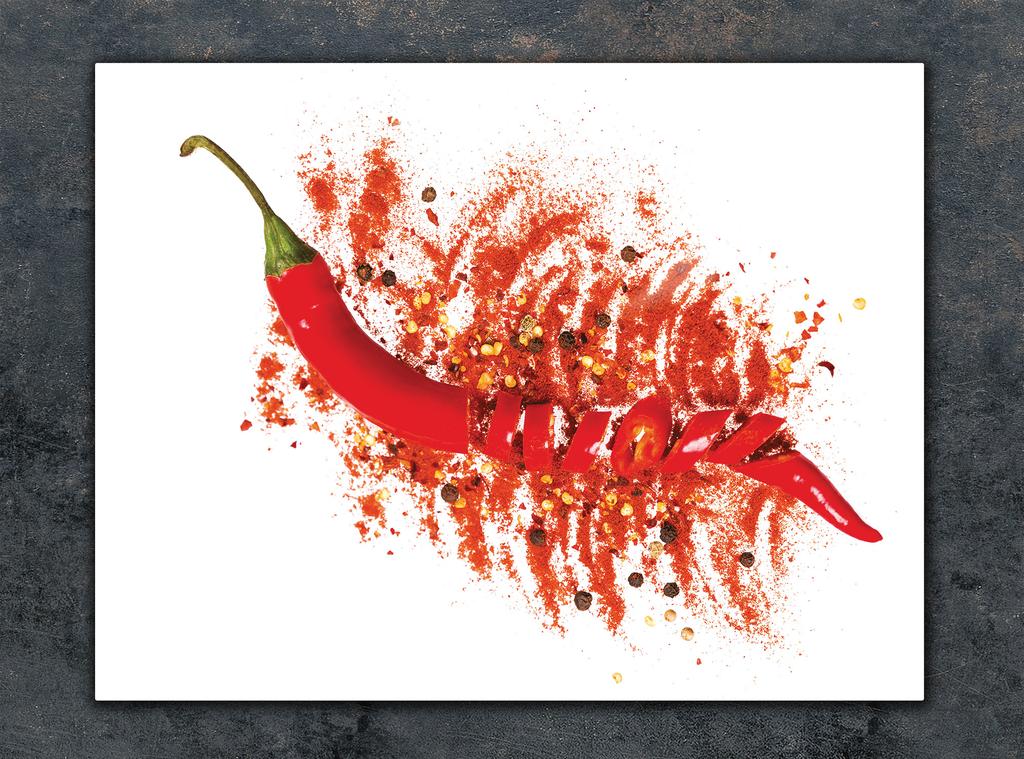 SZKLANA DESKA DO KROJENIA 40x30 CHILLI