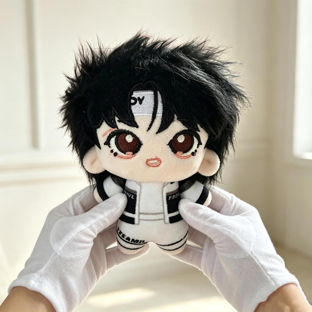 Yang Bowen Zhou Yang 10cm Cotton Doll Keychain: TF 4th Gen Star Fan Art