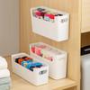 Space-saving Underwear Storage Box Wall Mounted Bras Storage Box  Bedroom Closet Organizer