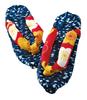 Takagi Fiber Panami Cloth Zori Kit Healthy Cloth Zori Made from Yukata Fabric Mixed Colors YW-54 Approx. 22-24cm