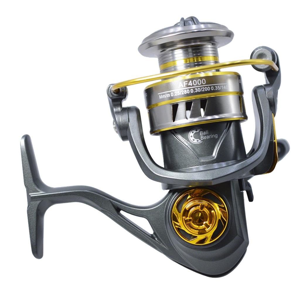 Universal Long Cast CNC Spinning Fishing Reel with Metal Head (1000~6000 Type)