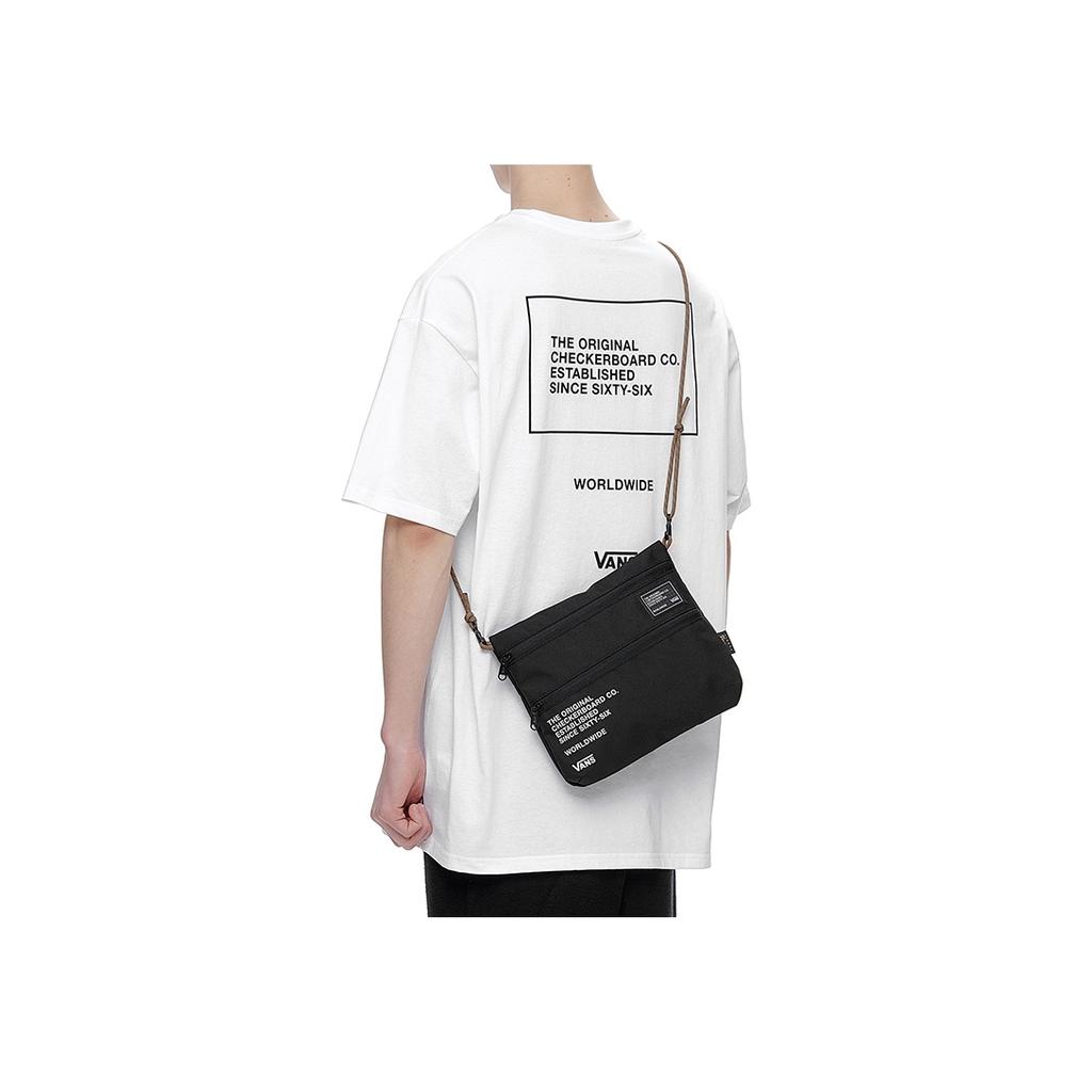 Vans Ascended Up Casual Polyester Shoulder Bag Unisex bags Black VN0A4BQFBLK1