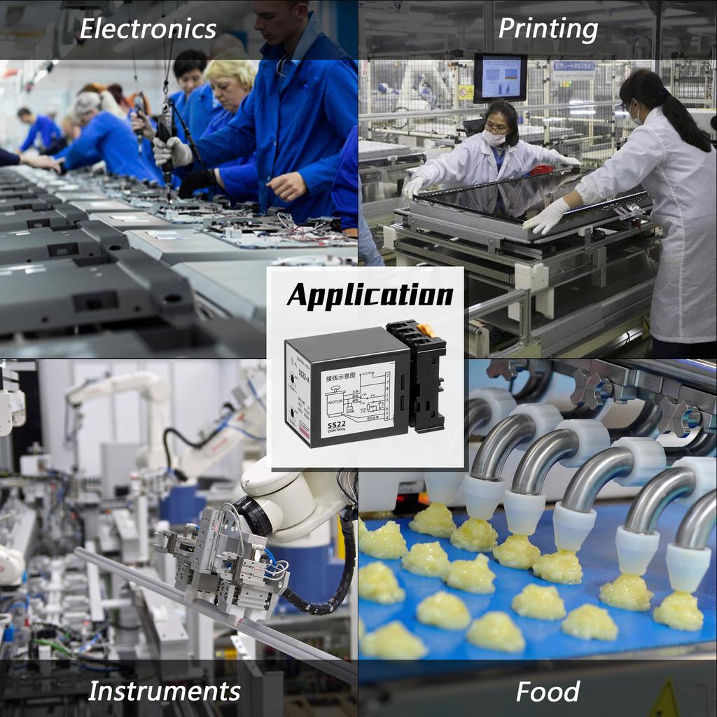 SS22 A 6 250W AC220V 3A 50 60Hz Speed Controller Motor Speeds Pinpoint Regulator Control Device