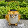 Exclusive Iron Art Owl Solar Light - Outdoor Courtyard and Villa Decoration