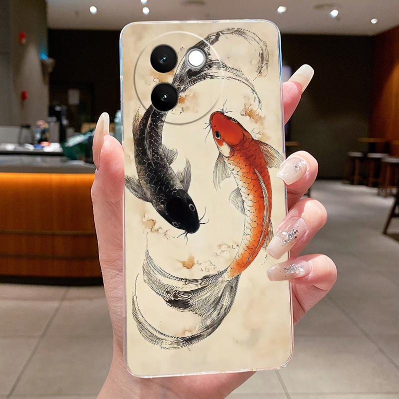 Casing For Vivo V30e 5G Aesthetic Luxury Cute Cool Boys Girls Transparent Soft Silicone Back Cover For VivoV30e V30 e Phone Case