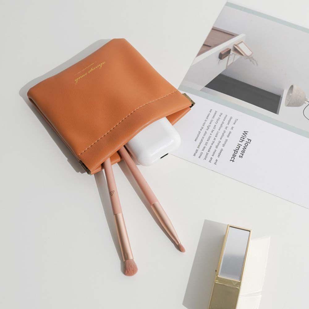 Lipstick Storage Bag Earphone Protective Sleeve Small Coin purse Cosmetic Bag Mini Earphone Bag