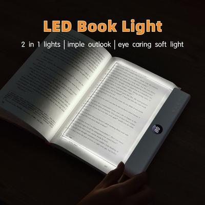 LED Επίπεδο Πάνελ Λάμπας Ανάγνωσης Φως Ανάγνωσης Νυχτερινής Όρασης Προστασία Ματιών Φως Ανάγνωσης Φόρτιση USB Φοιτητική Λάμπα Νυχτερινού Βιβλίου Εσωτερικού Χώρου F17