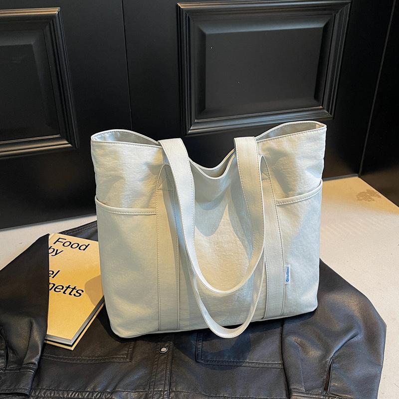 Duża pojemność płócienna torba typu tote torba damska na ramię