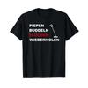 T Shirt With Piepen Buddel Design Gerunisex Language Vintage Streetwear Graphic Fashion Stylish Casual Comfortable